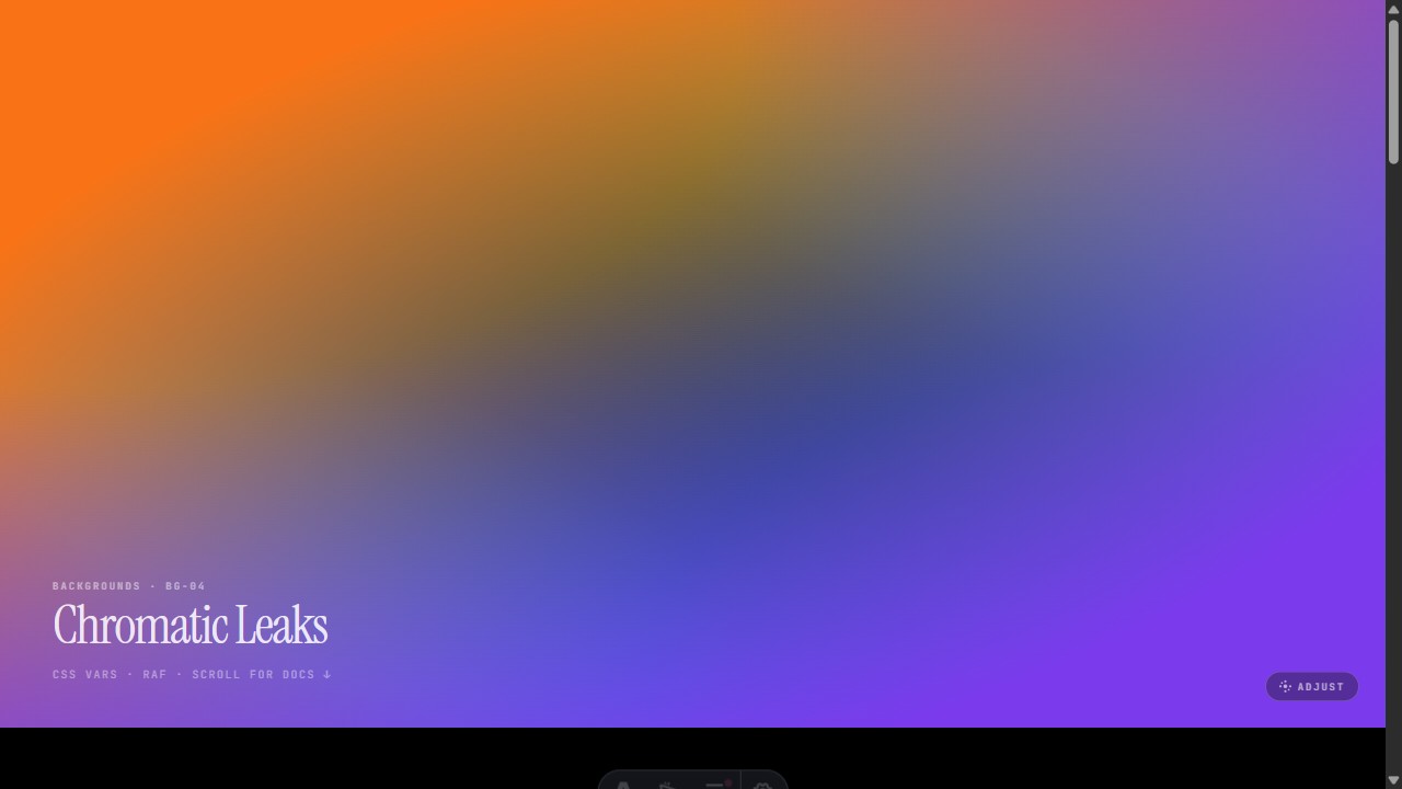 Chromatic Leaks preview