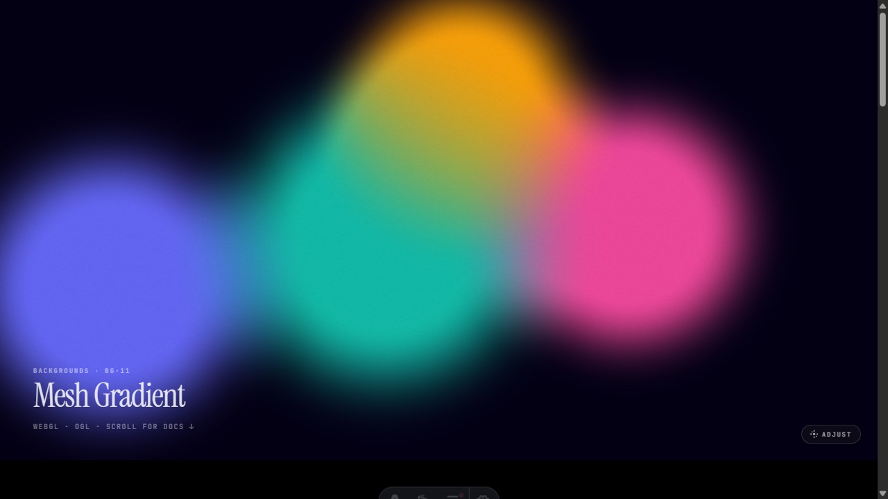 Mesh Gradient preview